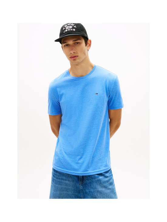 Tommy Jeans - XSlim Jaspe Heritage t-krekls - C38 BLUE TWILIGHT HTR | Stockmann - photo 5