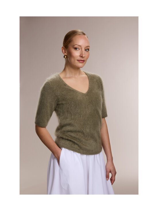 Original Story - Karle V-neck -kashmirneule - LIGHT OLIVE 8400 | Stockmann - photo 2