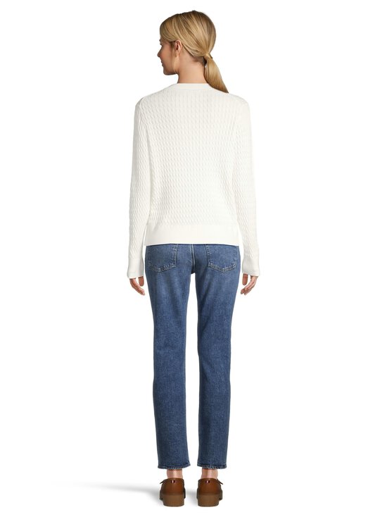 Tommy Hilfiger - Cable Fine -neulepusero - YA8 IVORY SILK - photo 3 Tommy Hilfiger - Cable Fine -neulepusero - YA8 IVORY SILK | Stockmann - photo 3