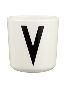 Design Letters - Ecozen-kirjainmuki, V - VALKOINEN/MUSTA Design Letters - Ecozen-kirjainmuki, V - VALKOINEN/MUSTA | Stockmann
