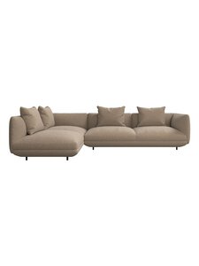 BoConcept - Salamanca-kulmasohva Lazio-kangas 3096 ruskea L 328 cm - BROWN | Stockmann