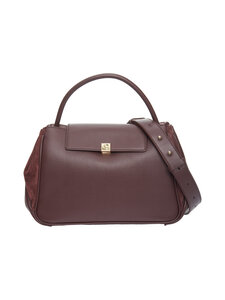 Coccinelle - Pansy Bimaterial Smooth Leather -käsilaukku - R49 BERRY/BERRY | Stockmann