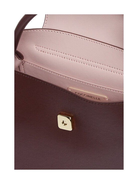 Coccinelle - Pansy Bimaterial Smooth Leather -käsilaukku - R49 BERRY/BERRY | Stockmann - photo 3