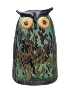 Iittala - Birds by Toikka Sarvipöllö stikla putns - PINE GREEN | Stockmann