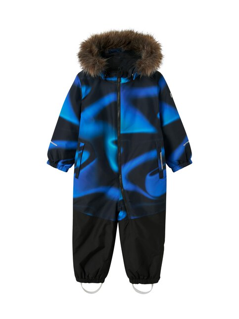 NAME IT Nmmsnow10 Suit Line AOP Fo, brilliant blue, 122