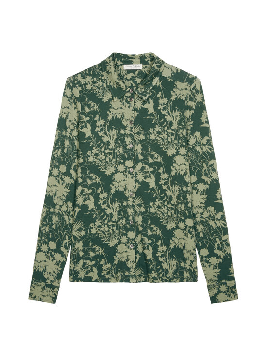 Marc O'Polo - Jersey kreklblūze - 3493 MEDIUM GREEN_MULTI_01 | Stockmann - photo 1