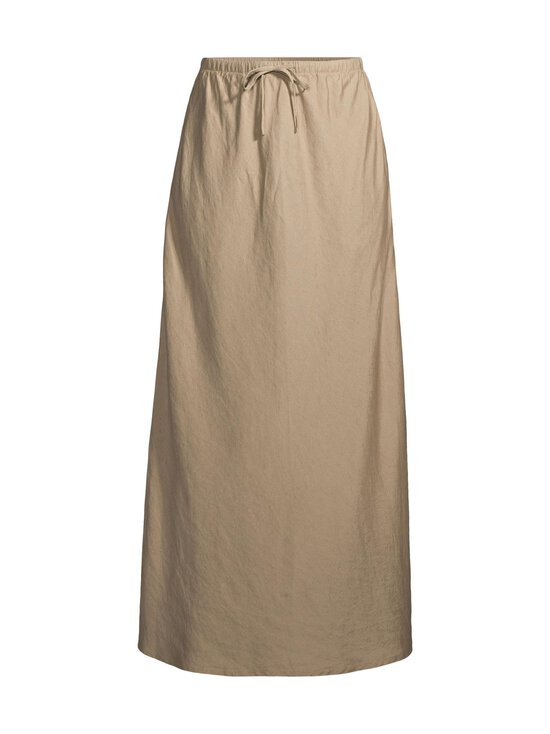 NOOM - Alexandra- pitkä pellavasekoitehame - BEIGE | Stockmann - photo 1