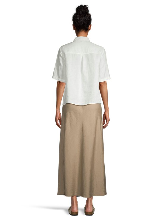 NOOM - Alexandra- pitkä pellavasekoitehame - BEIGE | Stockmann - photo 4