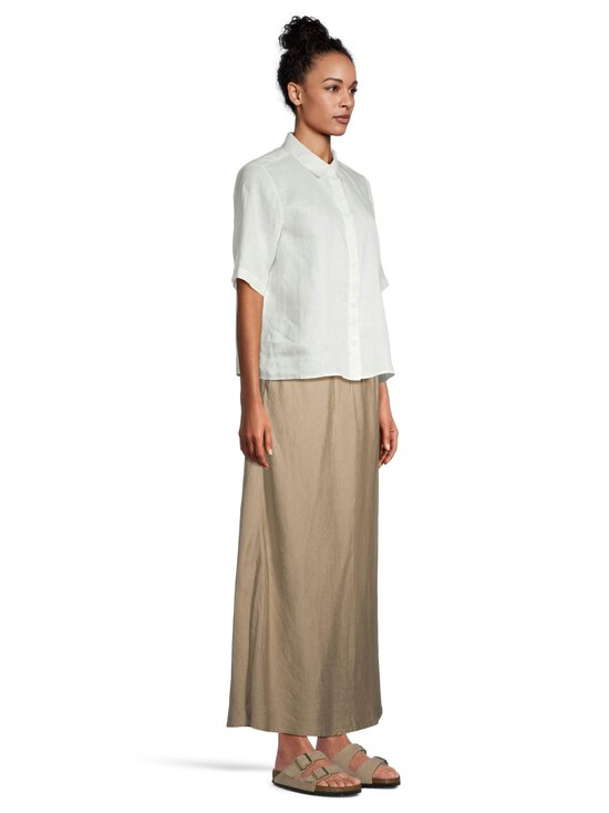 NOOM - Alexandra- pitkä pellavasekoitehame - BEIGE | Stockmann - photo 5