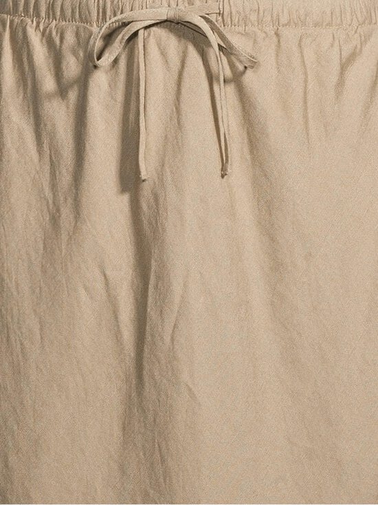 NOOM - Alexandra- pitkä pellavasekoitehame - BEIGE | Stockmann - photo 6