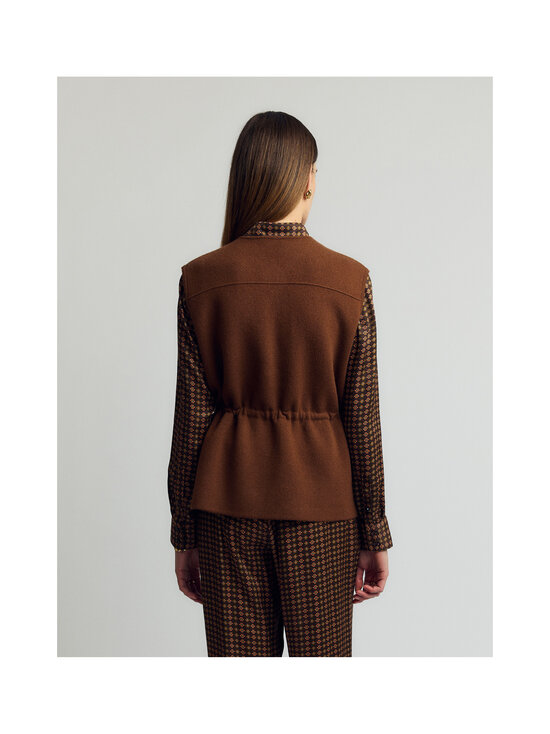 Andiata - Malina bezpiedurkņu adīta veste - 63 COGNAC | Stockmann - photo 3