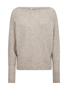 MOS MOSH - MMThora Boatneck -neulepusero - 174 FEATHER GRAY | Stockmann