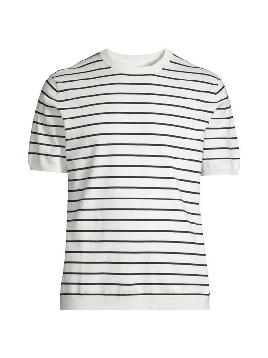 Cap Horn - Max Stripe - lyhythihainen neulepaita - WHITE/NAVYSTRIPE | Stockmann - photo 1