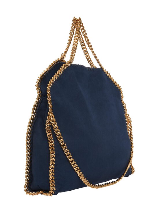 Stella McCartney - Falabella 3-Chain Alter Suede -olkalaukku - 4000 NAVY | Stockmann - photo 2