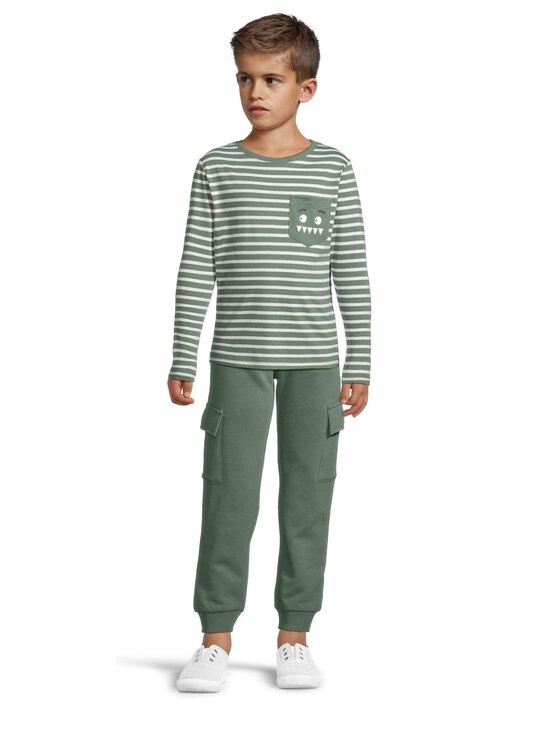Bogi - Trikoosärk Eddie - MOSS GREEN/WHITE STRIPE - photo 2 Bogi - Trikoosärk Eddie - MOSS GREEN/WHITE STRIPE | Stockmann - photo 2