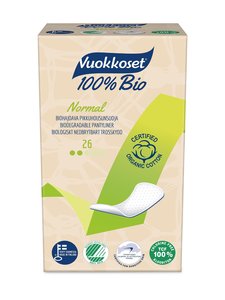 Vuokkoset - Bio Normal -pikkuhousunsuoja 26 kpl Vuokkoset - Bio Normal -pikkuhousunsuoja 26 kpl | Stockmann