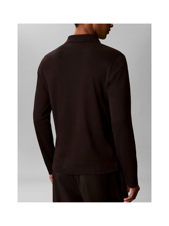 Calvin Klein Menswear - Slim Supima Logo -pikeepaita - UB1 BLACK | Stockmann - photo 4