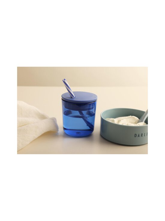Design Letters - Vāciņs ar salmiņu - BLUE - photo 2 Design Letters - Vāciņs ar salmiņu - BLUE | Stockmann - photo 2