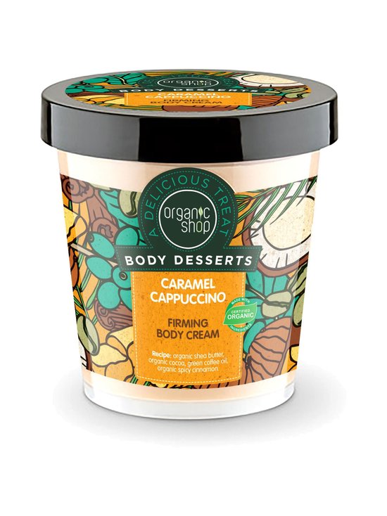 Body Desserts Caramel Cappuccino -kiinteyttävä vartalovoide 450 ml