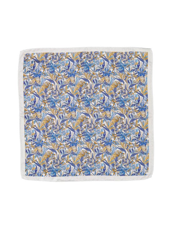 Eton - Tropical Floral Twill -silkkitaskuliina - 00 WHITE | Stockmann - photo 1
