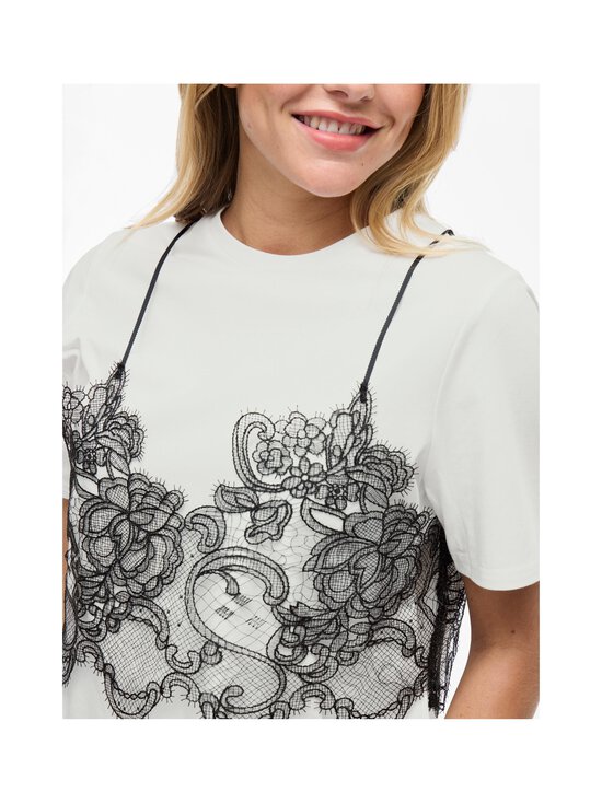 Vila - Virada Lace Detail T-krekls - OPTICAL SNOW - photo 7 Vila - Virada Lace Detail T-krekls - OPTICAL SNOW | Stockmann - photo 7