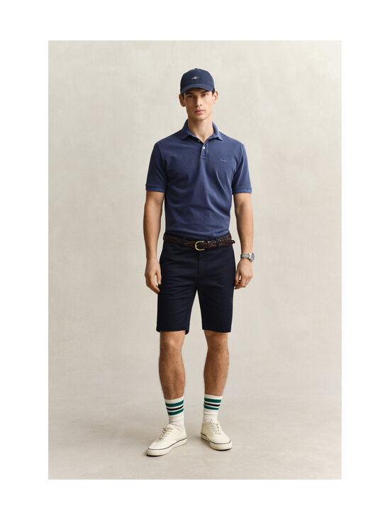 GANT - Slim Sports Chino -shortsit - 433 EVENING BLUE | Stockmann - photo 2