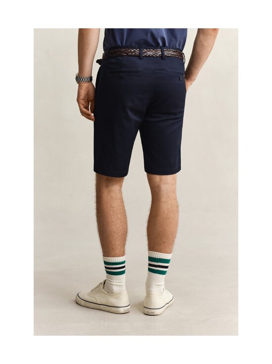 GANT - Slim Sports Chino -shortsit - 433 EVENING BLUE | Stockmann - photo 3