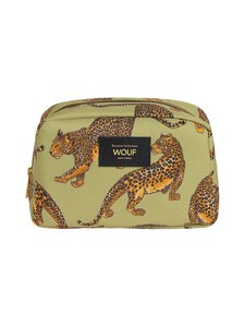 WOUF - Avo Leopard -toilettilaukku - GREEN | Stockmann