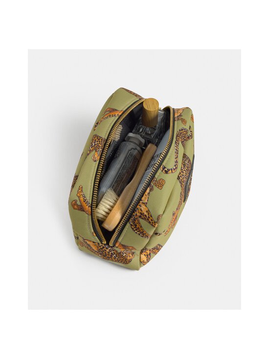 WOUF - Avo Leopard -toilettilaukku - GREEN | Stockmann - photo 3