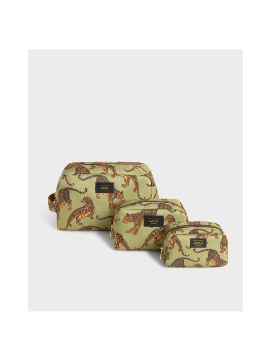 WOUF - Avo Leopard -toilettilaukku - GREEN | Stockmann - photo 4