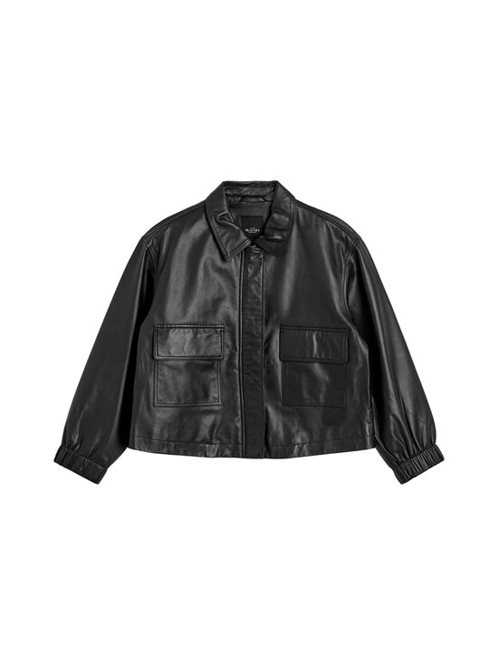 SAND Copenhagen - Ryley-nahkatakki - 200 EBONY BLACK | Stockmann - photo 1