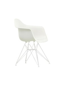 Vitra - Eames DAR RE -tuoli käsinojilla cotton white/valkoinen - WHITE | Stockmann