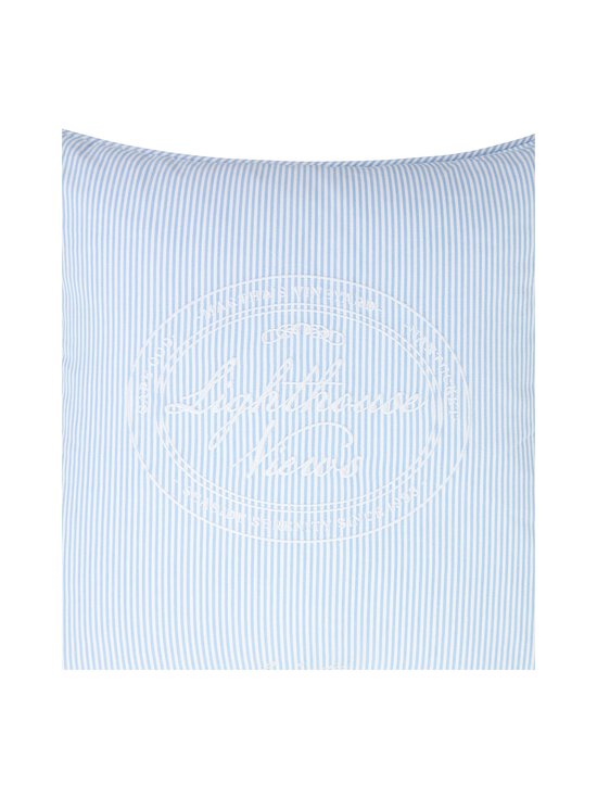 Lexington - Striped Organic Cotton -tyynynpäällinen 50 x 50 cm - BLUE/WHITE | Stockmann - photo 3