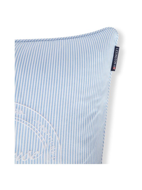 Lexington - Striped Organic Cotton -tyynynpäällinen 50 x 50 cm - BLUE/WHITE | Stockmann - photo 4
