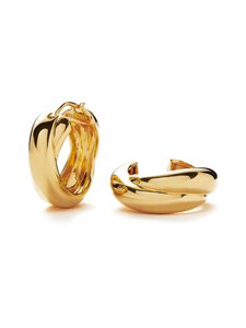 MISSOMA - Lucy Williams Chunky Entwine Medium Hoop -korvakorut - GOLD | Stockmann
