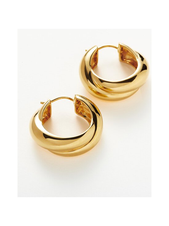 MISSOMA - Lucy Williams Chunky Entwine Medium Hoop -korvakorut - GOLD - photo 2 MISSOMA - Lucy Williams Chunky Entwine Medium Hoop -korvakorut - GOLD | Stockmann - photo 2