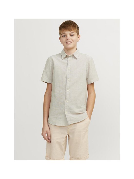 JACK & JONES junior - JjeLinen krekls ar apkakli - CROCKERY - photo 2 JACK & JONES junior - JjeLinen krekls ar apkakli - CROCKERY | Stockmann - photo 2