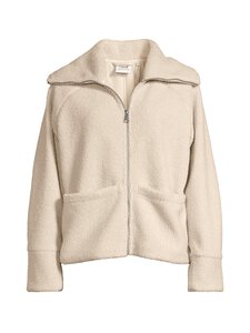 Casall - Sherpa Short Zip -takki - 681 ECRU Casall - Sherpa Short Zip -takki - 681 ECRU | Stockmann