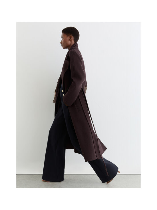 Reiss - Carley Button Detail Wide Leg -housut - 10 NAVY | Stockmann - photo 4