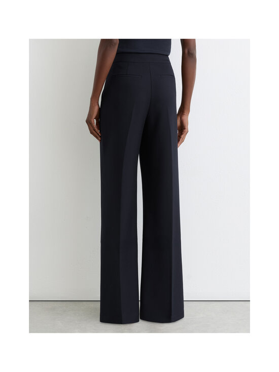 Reiss - Carley Button Detail Wide Leg -housut - 10 NAVY | Stockmann - photo 6