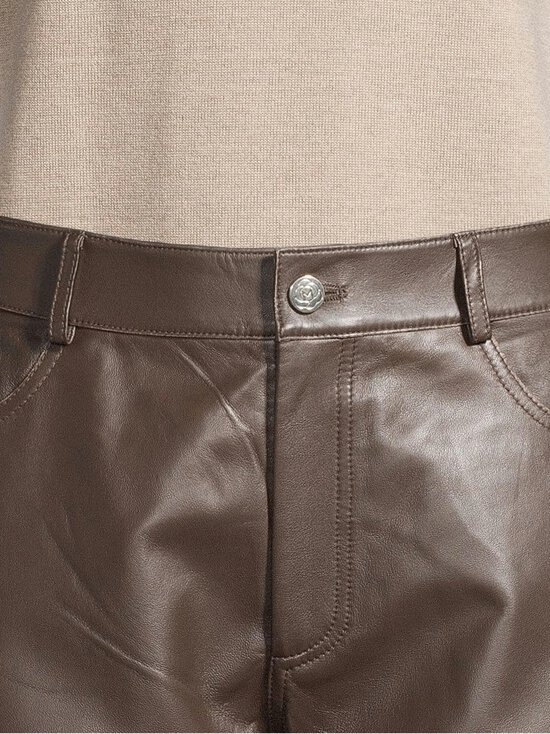 Marella - Doroty-nahkahousut - 002 BROWN | Stockmann - photo 5