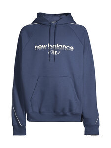 New Balance - Trackside Fleece džemperis ar kapuci - NNY NB NAVY | Stockmann