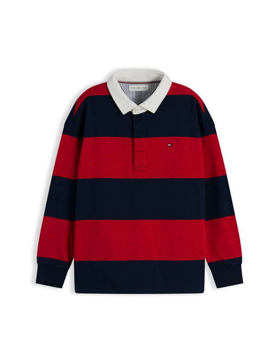 Tommy Hilfiger - Särk Slub Rugby Stripe - XLG PRIMARY RED STRIPE | Stockmann - photo 1