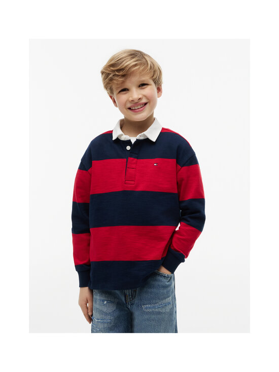 Tommy Hilfiger - Särk Slub Rugby Stripe - XLG PRIMARY RED STRIPE | Stockmann - photo 2