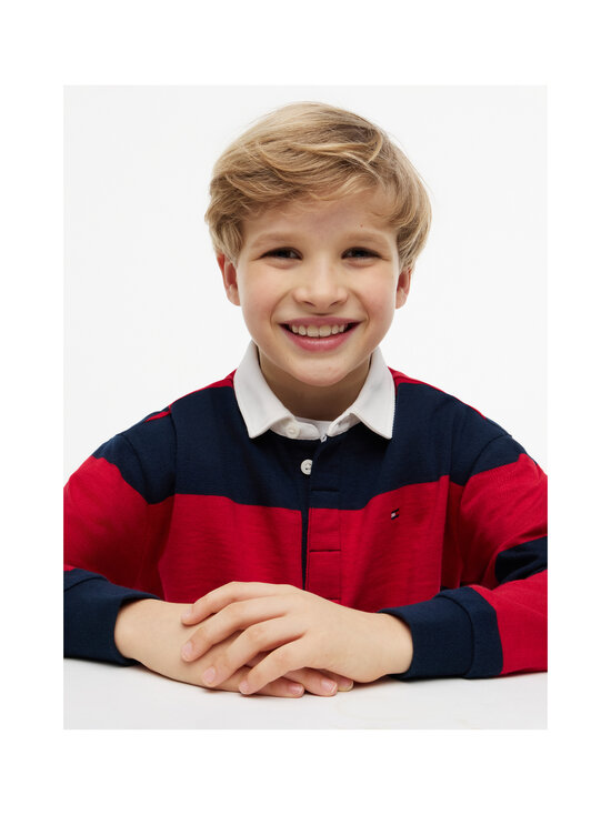 Tommy Hilfiger - Särk Slub Rugby Stripe - XLG PRIMARY RED STRIPE | Stockmann - photo 5