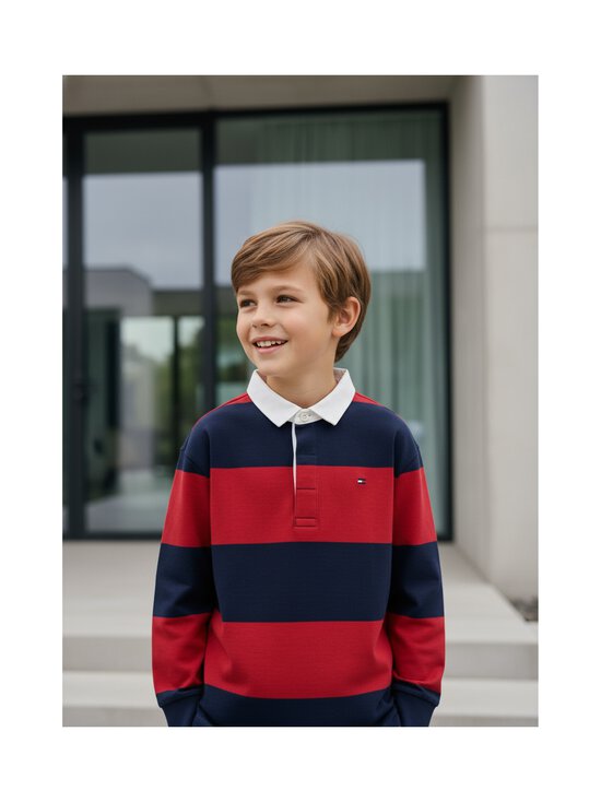Tommy Hilfiger - Särk Slub Rugby Stripe - XLG PRIMARY RED STRIPE | Stockmann - photo 6