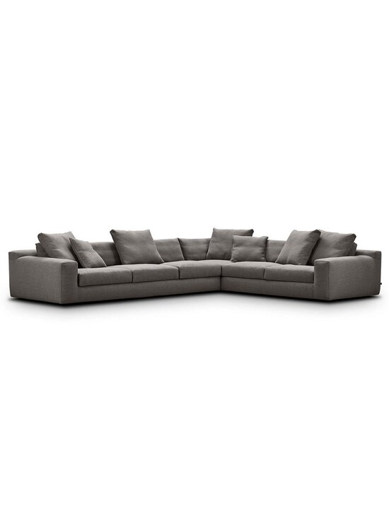 Eilersen - Aton-kulmasohva Sack-kangas 29 tummanharmaa 373 x 292 cm - GREY | Stockmann - photo 1