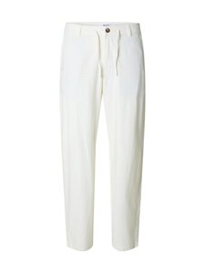 Selected - Brody Loose Linen Blend -housut - CLOUD DANCER | Stockmann