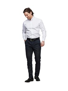 HANSEN&JACOB - Front Pleat -chinot - NAVY 49 HANSEN&JACOB - Front Pleat -chinot - NAVY 49 | Stockmann