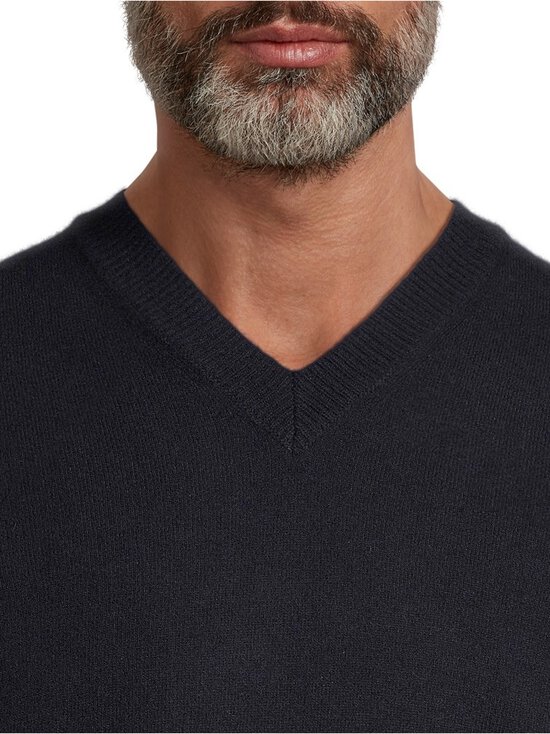 Oscar Jacobson - Gregor V-neck -neule - 210 NAVY | Stockmann - photo 4